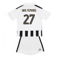 Juventus Nick Woltemade #27 Koti Peliasu Lasten 2026-27 Lyhythihainen (+ Lyhyet housut)
